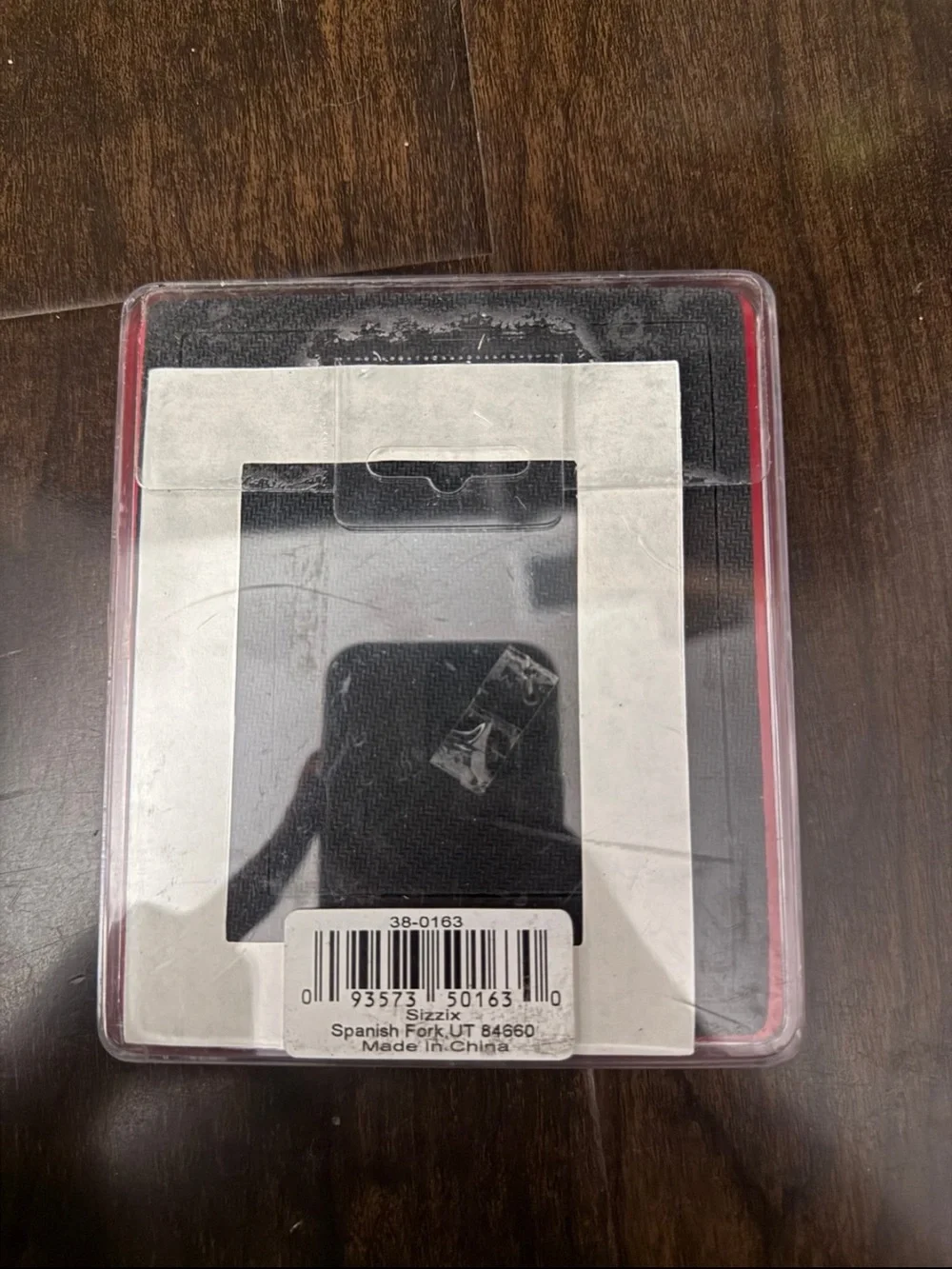 Sizzix frame die cut